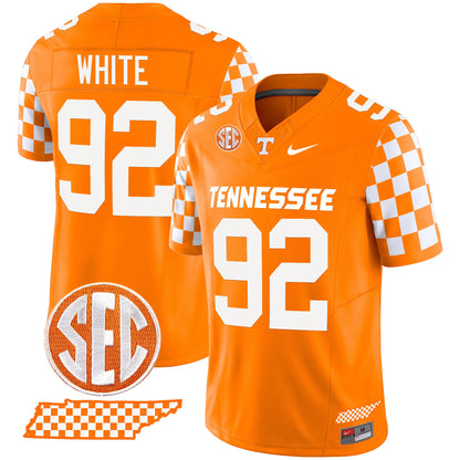 Tennessee Volunteers 2024 Checkerboard Vapor Limited Jersey - All Stitched