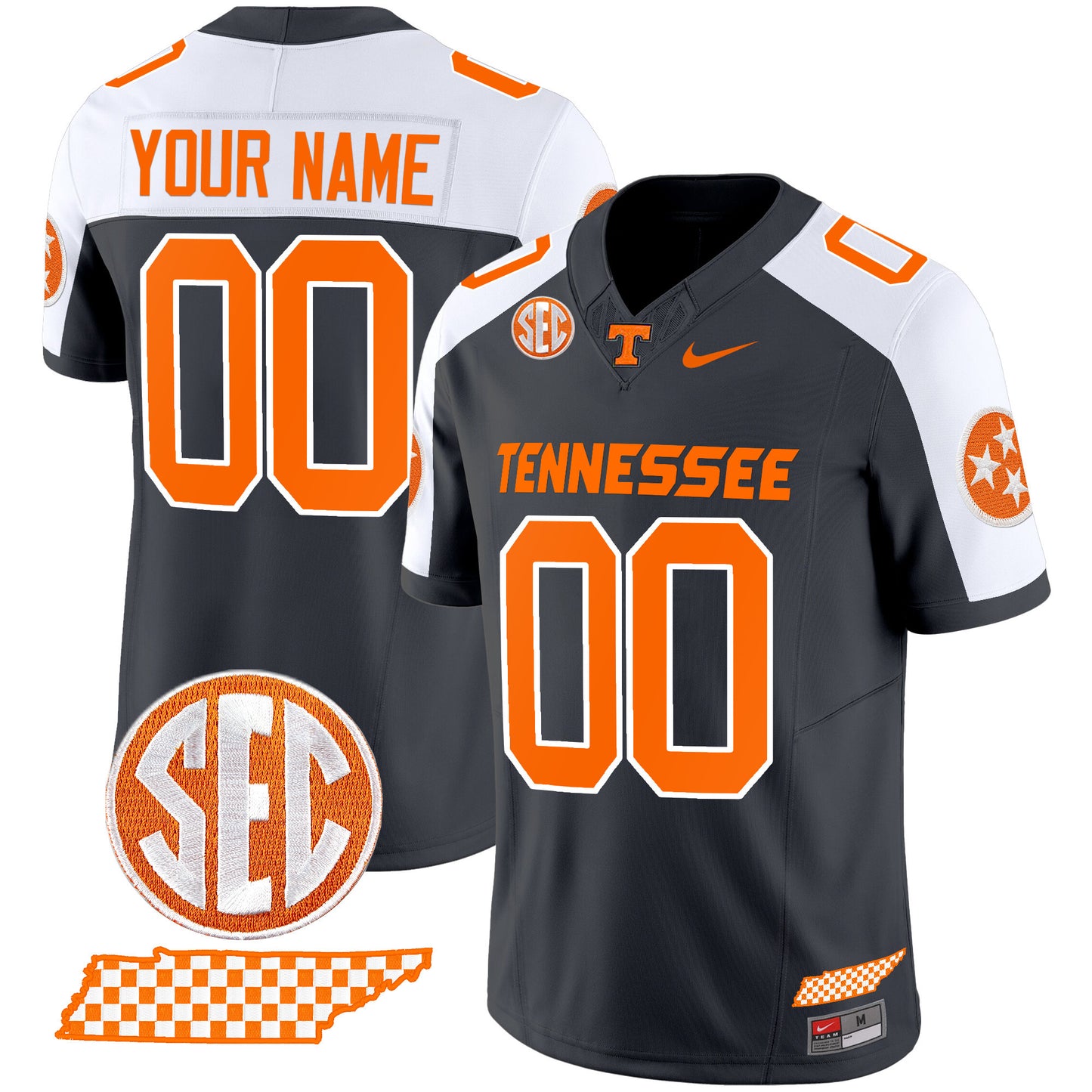 Tennessee Volunteers 2024 Checkerboard Vapor Limited Jersey - All Stitched