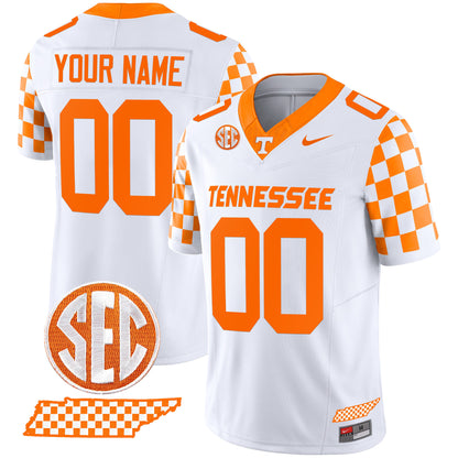 Tennessee Volunteers 2024 Checkerboard Vapor Limited Jersey - All Stitched