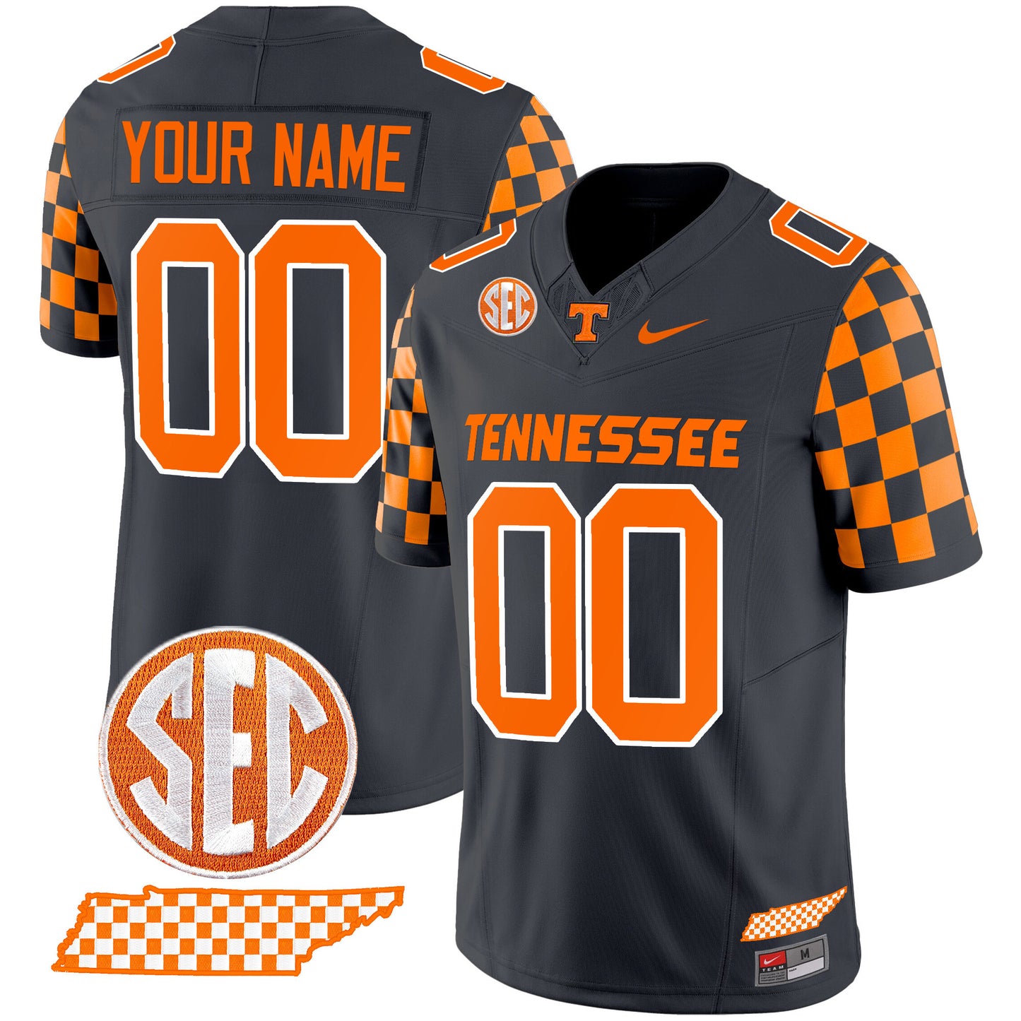 Tennessee Volunteers 2024 Checkerboard Vapor Limited Jersey - All Stitched