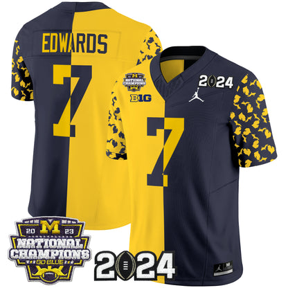 Michigan Wolverines 2024 Michigan State Style Vapor Limited Jersey - All Stitched