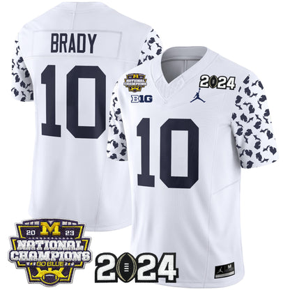 Michigan Wolverines 2024 Michigan State Style Vapor Limited Jersey - All Stitched