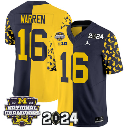 Michigan Wolverines 2024 Michigan State Style Vapor Limited Jersey - All Stitched