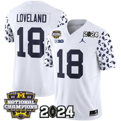 Michigan Wolverines 2024 Michigan State Style Vapor Limited Jersey - All Stitched