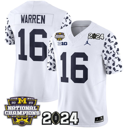 Michigan Wolverines 2024 Michigan State Style Vapor Limited Jersey - All Stitched