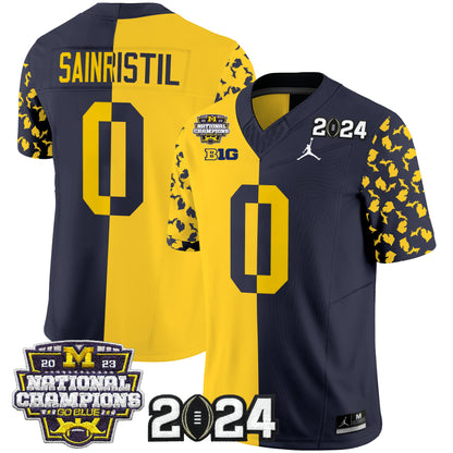 Michigan Wolverines 2024 Michigan State Style Vapor Limited Jersey - All Stitched