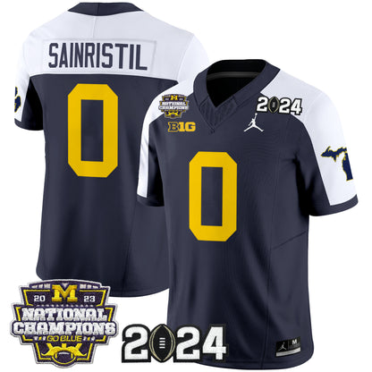 Michigan Wolverines 2024 Michigan State Style Vapor Limited Jersey - All Stitched