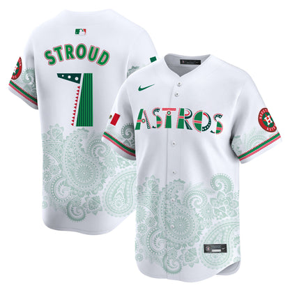 Astros Paisley Mexico Vapor Premier Limited Jersey V2- Printed