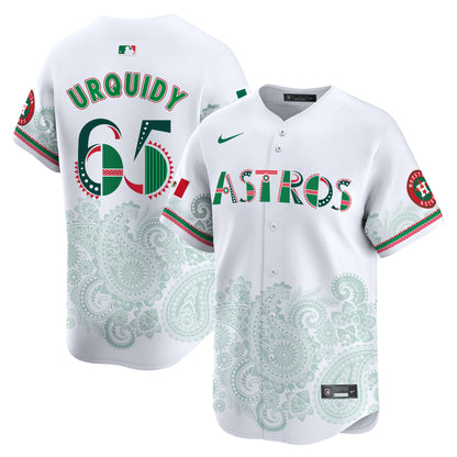 Astros Paisley Mexico Vapor Premier Limited Jersey V2- Printed