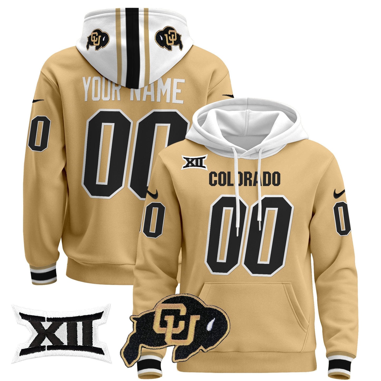 Colorado Buffaloes Custom Pullover Hoodie