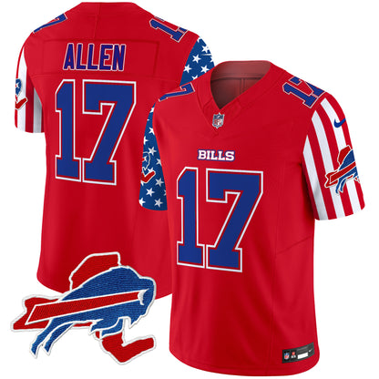 Bills American Style Vapor Limited Jersey - All Stitched