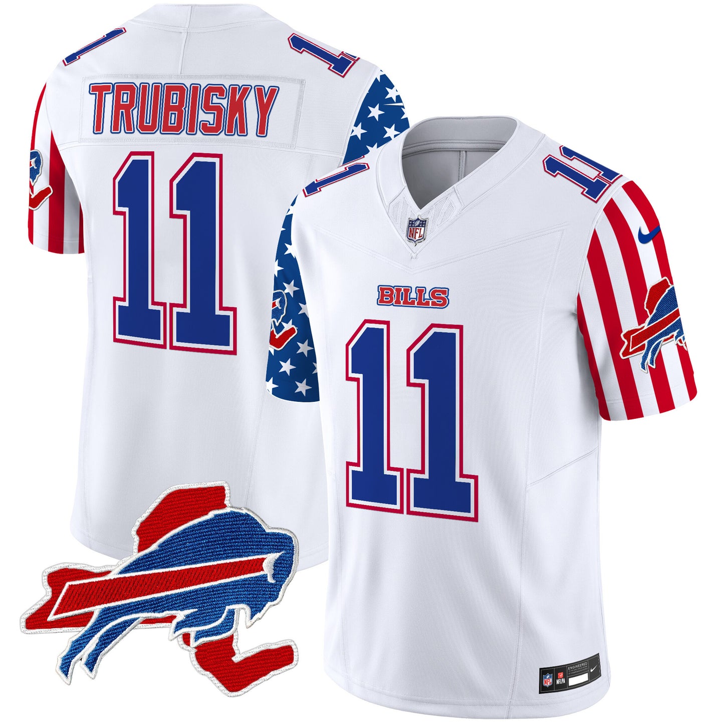 Bills American Style Vapor Limited Jersey - All Stitched