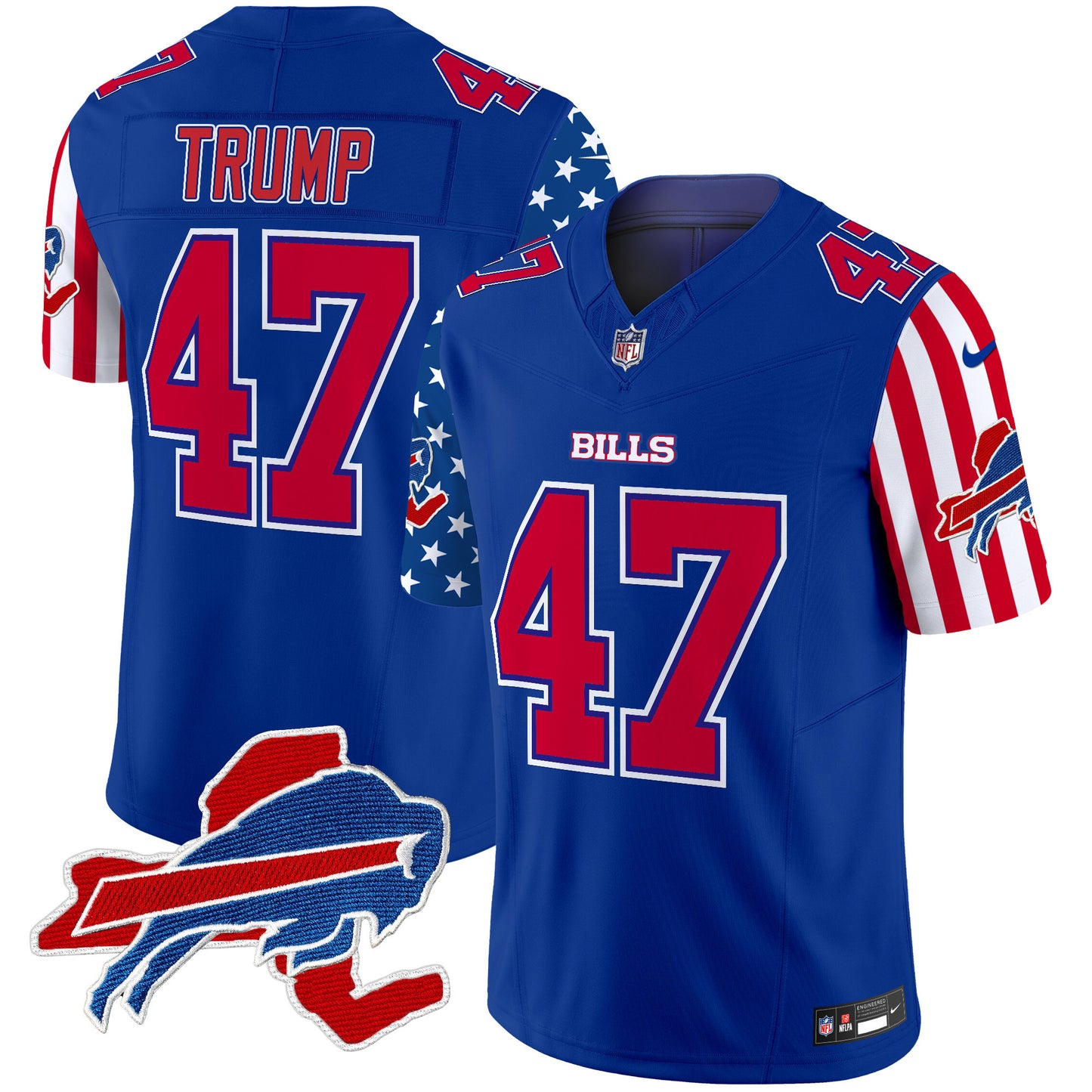 Bills American Style Vapor Limited Jersey - All Stitched