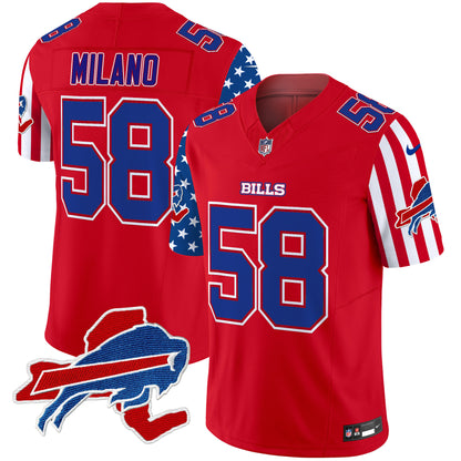 Bills American Style Vapor Limited Jersey - All Stitched