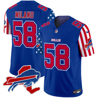 Bills American Style Vapor Limited Jersey - All Stitched