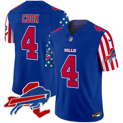 Bills American Style Vapor Limited Jersey - All Stitched