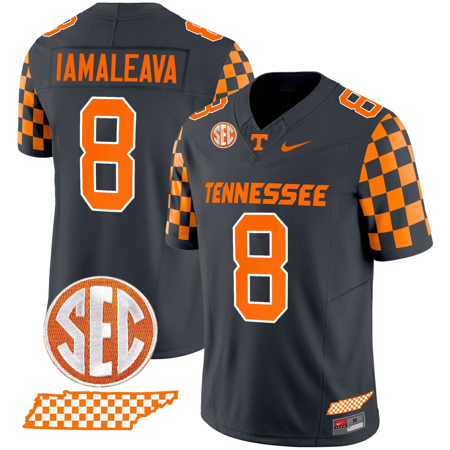 Tennessee Volunteers 2024 Checkerboard Vapor Limited Jersey - All Stitched