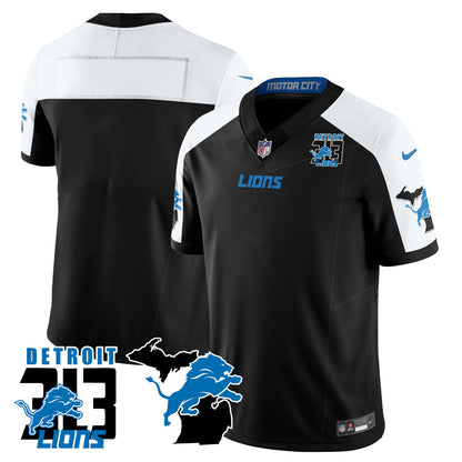 Lions 313 King Of The North Jersey - All Stitched