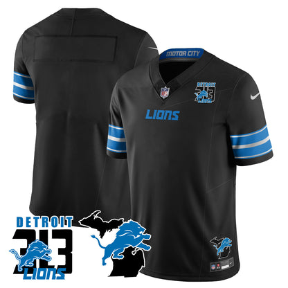 Lions 313 King Of The North Jersey - All Stitched