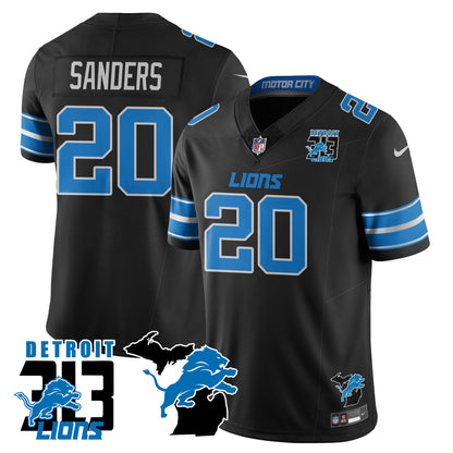 Lions 313 King Of The North Jersey - All Stitched