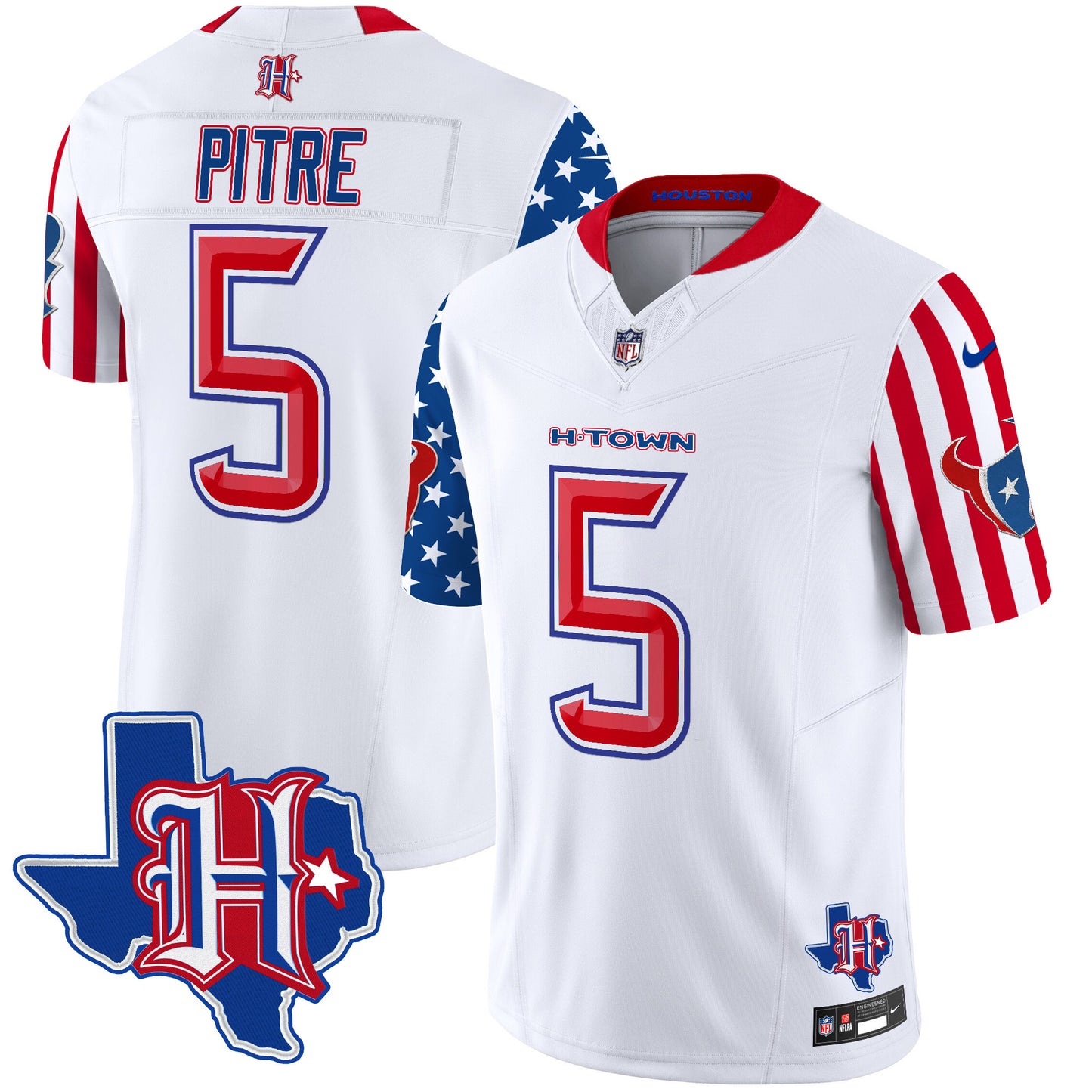 Houston Texans American Style Vapor Limited Jersey - All Stitched