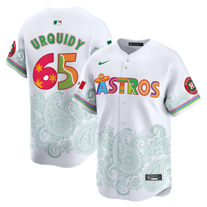 Astros Paisley Mexico Vapor Premier Limited Jersey V5- Printed