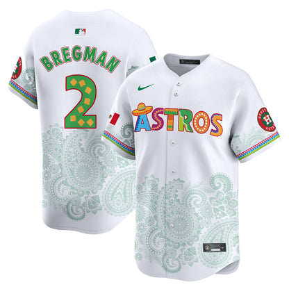 Astros Paisley Mexico Vapor Premier Limited Jersey V5- Printed