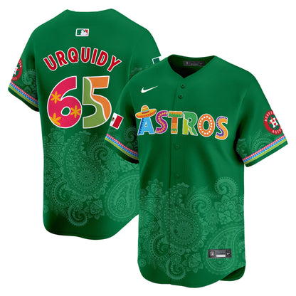 Astros Paisley Mexico Vapor Premier Limited Jersey V5- Printed