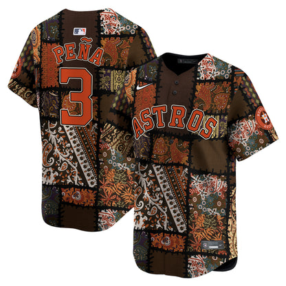 Astros Hippie Vapor Premier Limited Jersey - Printed