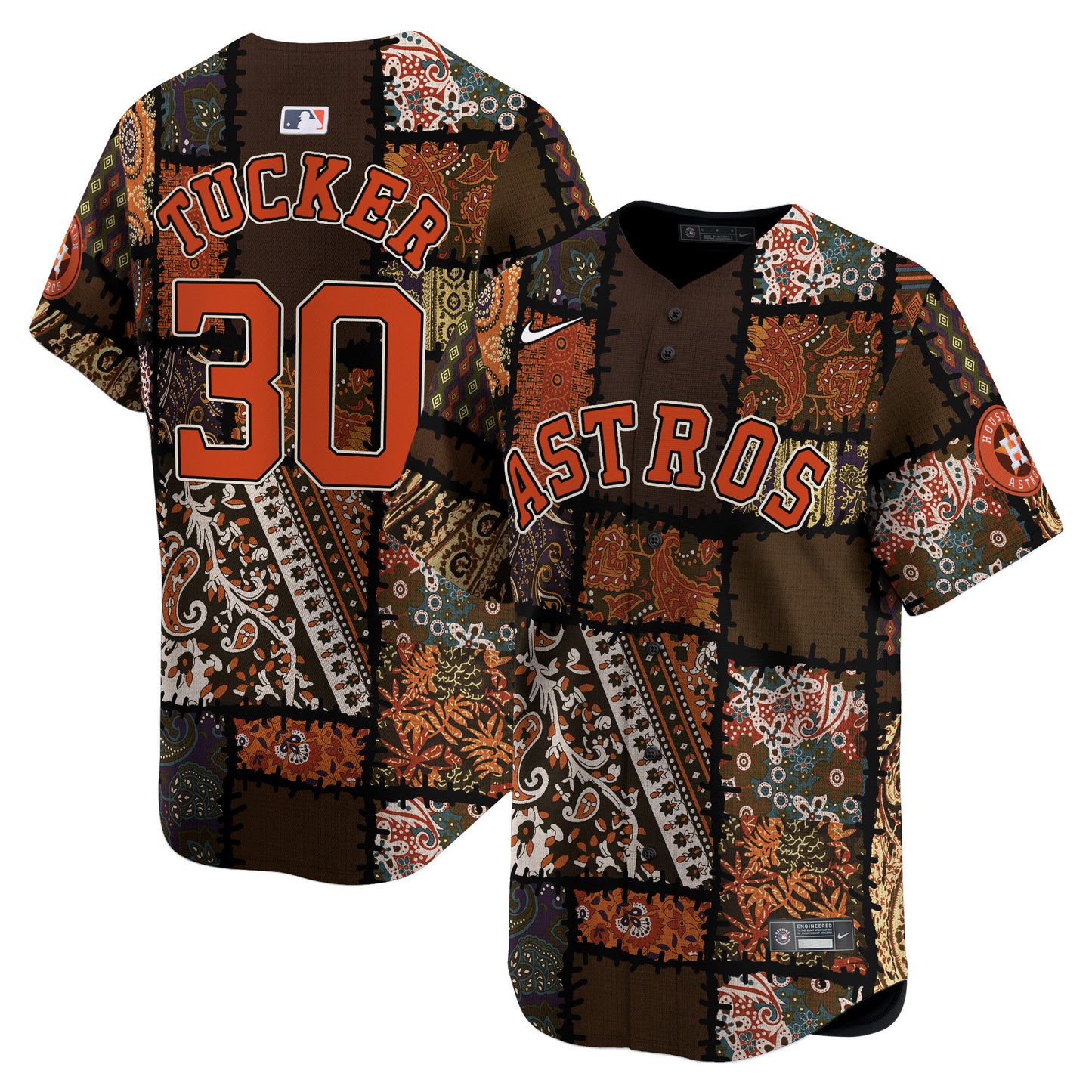 Astros Hippie Vapor Premier Limited Jersey - Printed