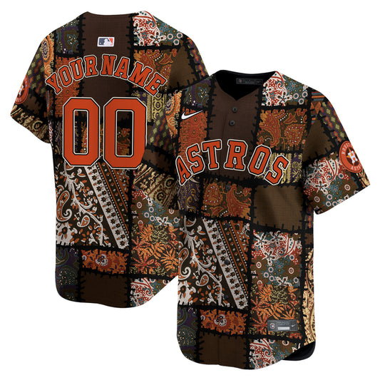 Astros Hippie Vapor Premier Limited Custom Jersey - Printed