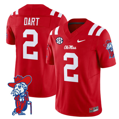 Ole Miss Rebels 2024 Vapor Limited Jersey V2 - All Stitched