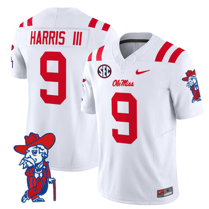 Ole Miss Rebels 2024 Vapor Limited Jersey V2 - All Stitched