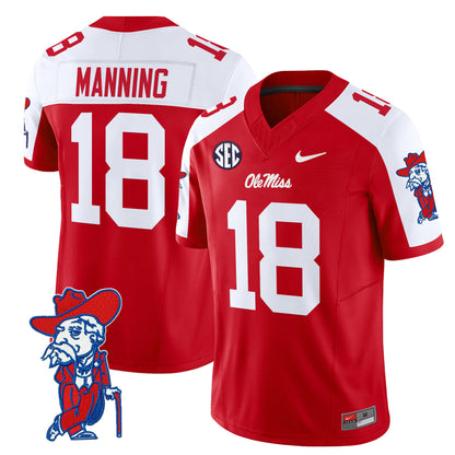 Ole Miss Rebels 2024 Vapor Limited Jersey V2 - All Stitched