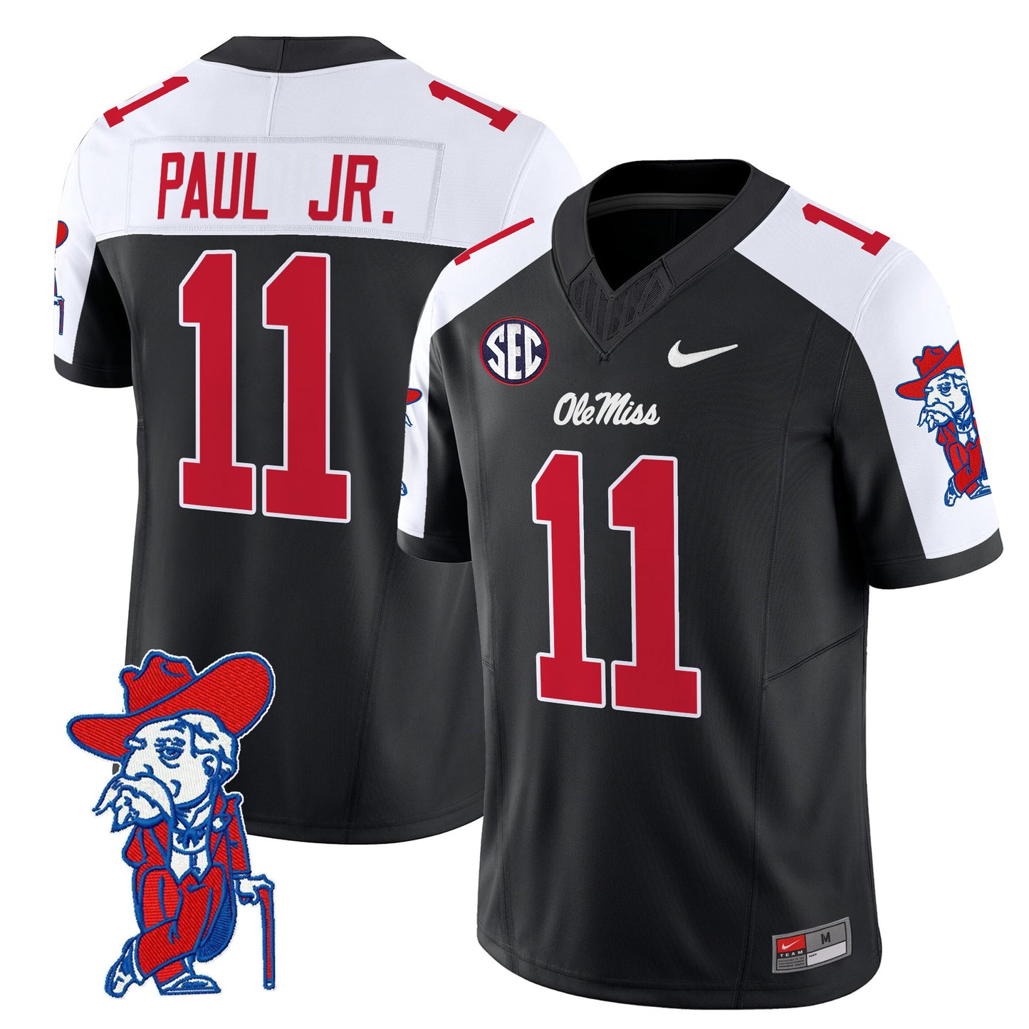 Ole Miss Rebels 2024 Vapor Limited Jersey V2 - All Stitched