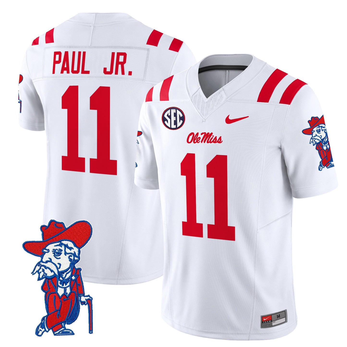 Ole Miss Rebels 2024 Vapor Limited Jersey V2 - All Stitched