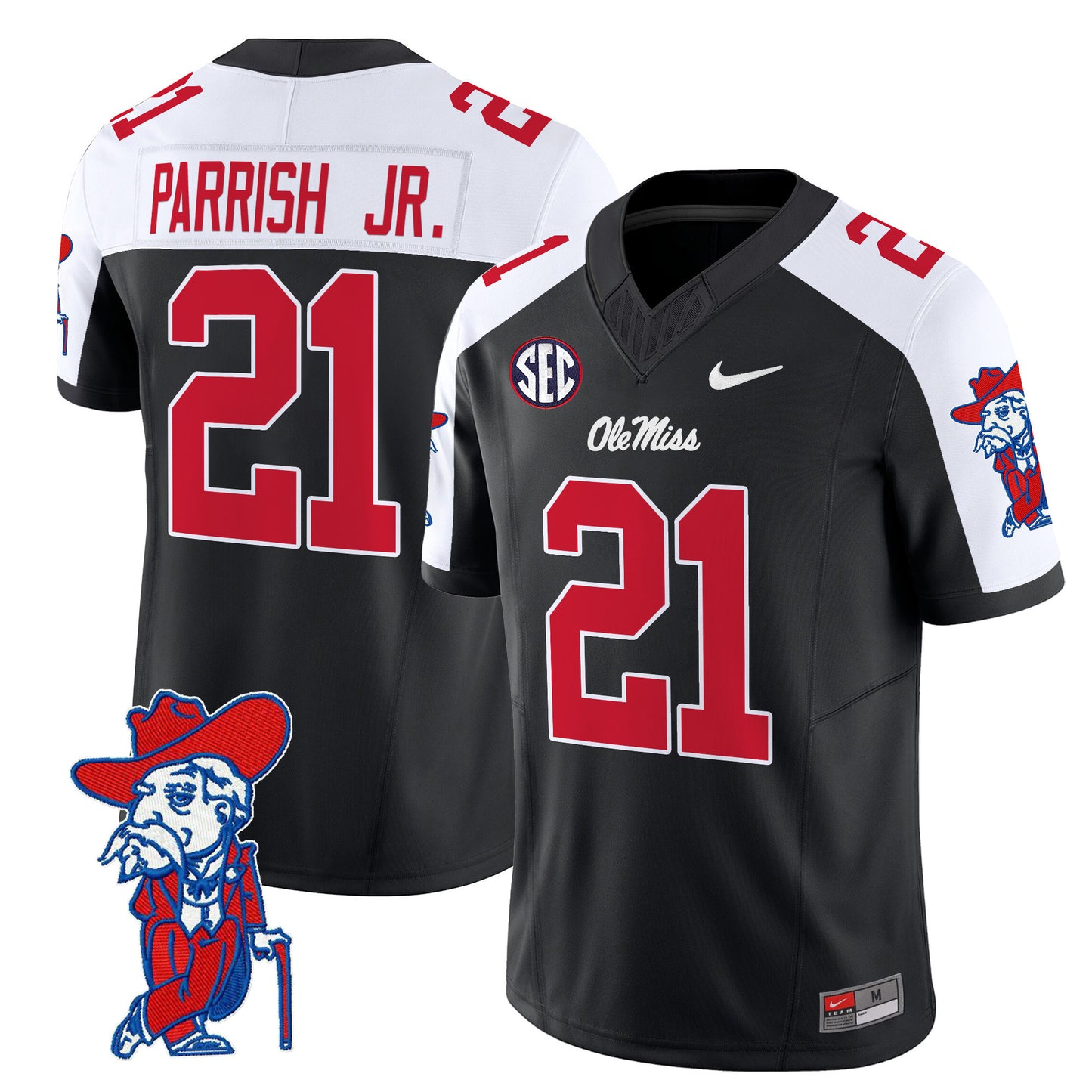 Ole Miss Rebels 2024 Vapor Limited Jersey V2 - All Stitched