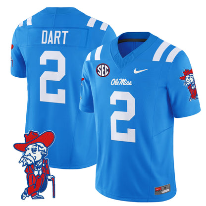 Ole Miss Rebels 2024 Vapor Limited Jersey V2 - All Stitched