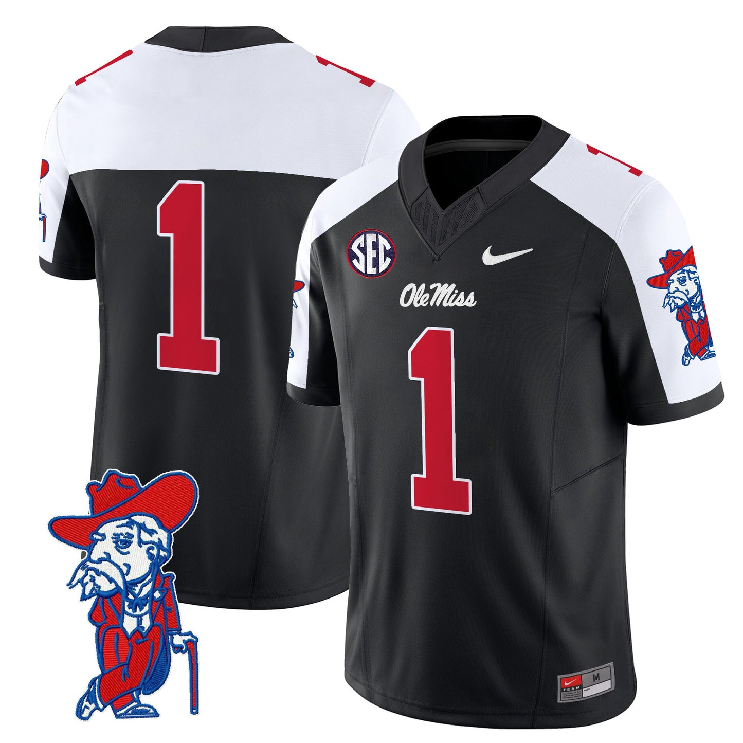 Ole Miss Rebels 2024 Vapor Limited Jersey V2 - All Stitched