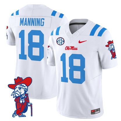 Ole Miss Rebels 2024 Vapor Limited Jersey V2 - All Stitched