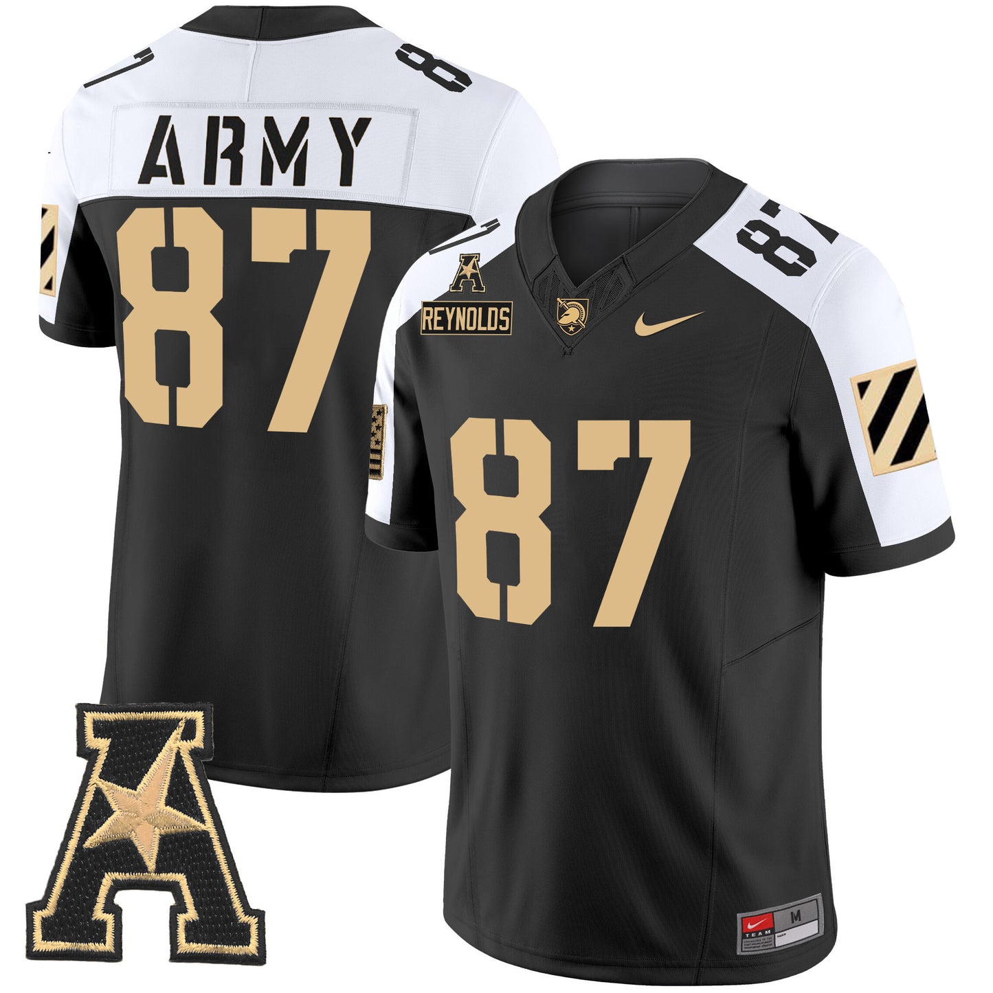 Army Black Knights 2024 Vapor Limited Jersey - AAC Patch - All Stitched