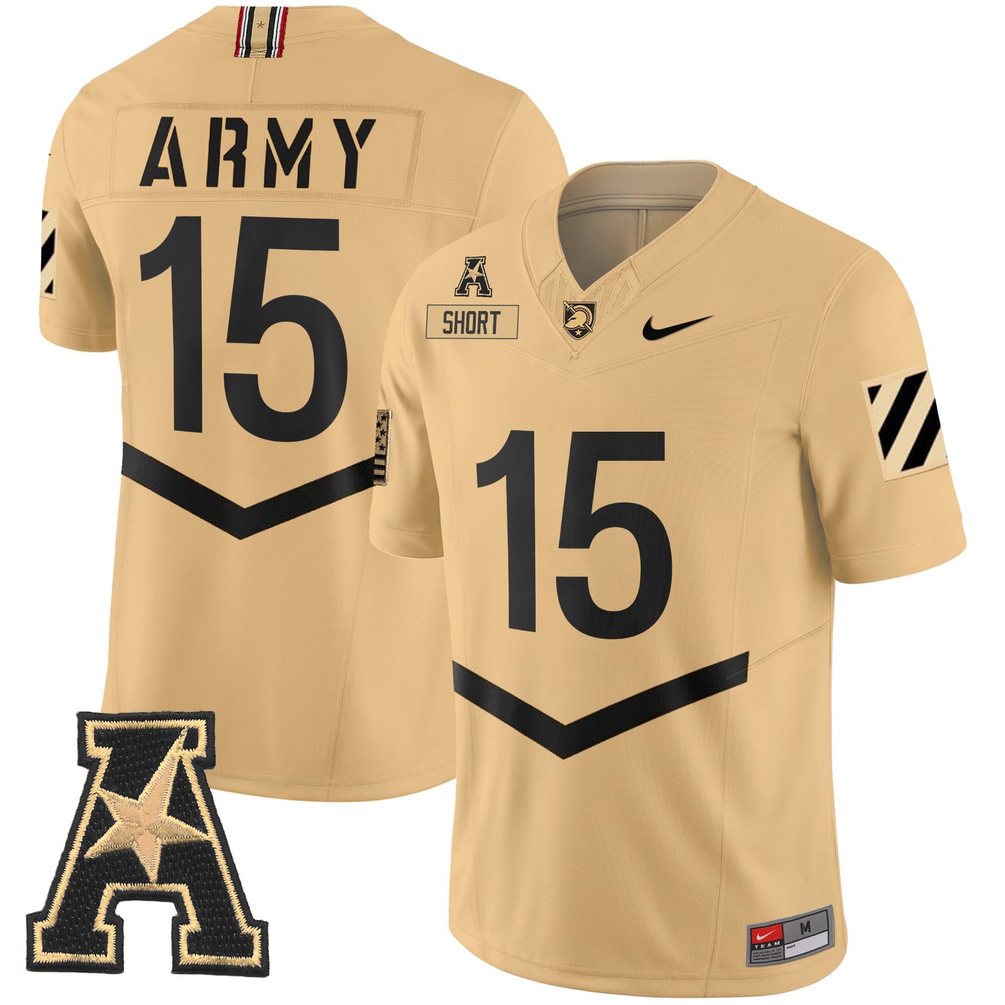 Army Black Knights 2024 Vapor Limited Jersey - AAC Patch - All Stitched