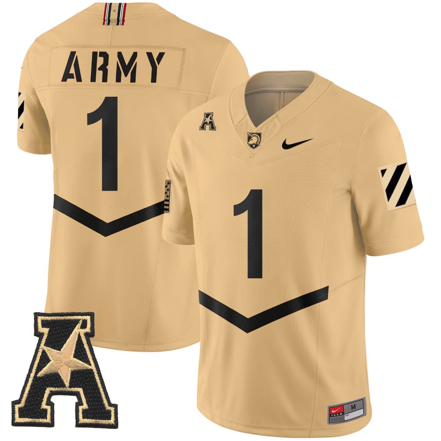 Army Black Knights 2024 Vapor Limited Jersey - AAC Patch - All Stitched