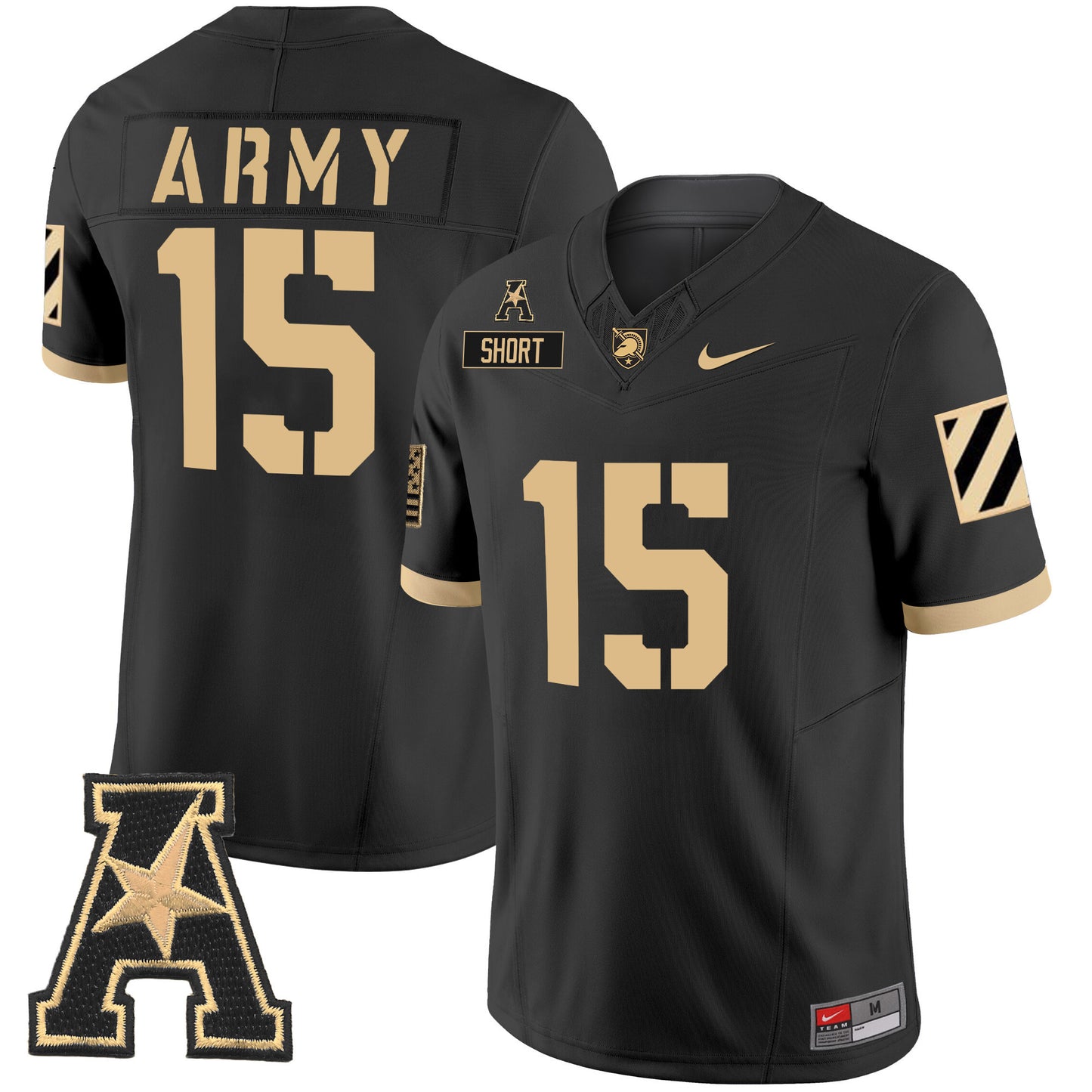 Army Black Knights 2024 Vapor Limited Jersey - AAC Patch - All Stitched