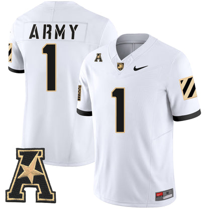 Army Black Knights 2024 Vapor Limited Jersey - AAC Patch - All Stitched