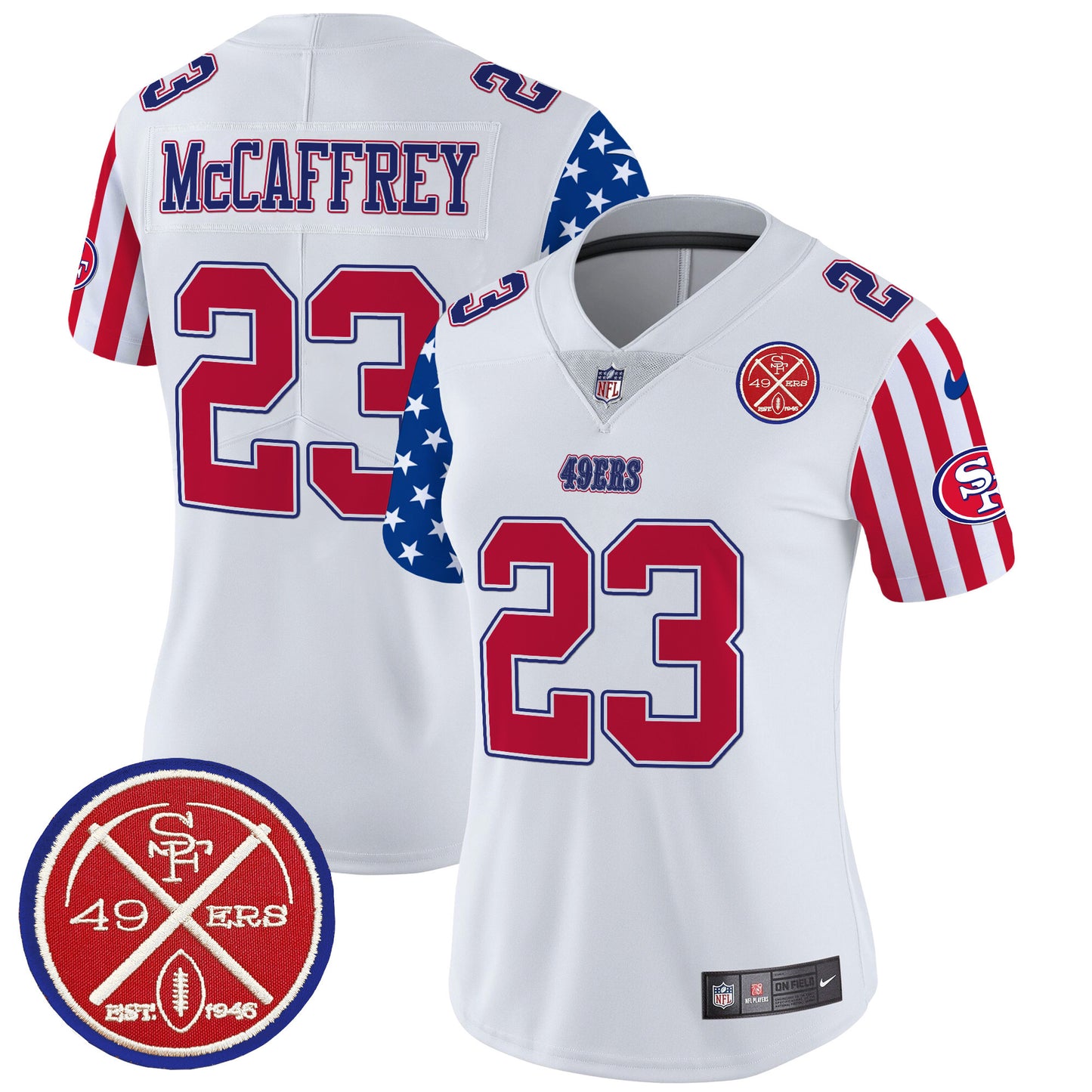 49ers American Style Vapor Limited Jersey - All Stitched