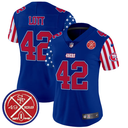 49ers American Style Vapor Limited Jersey - All Stitched