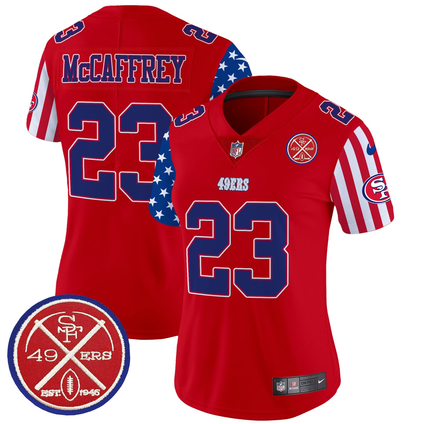 49ers American Style Vapor Limited Jersey - All Stitched