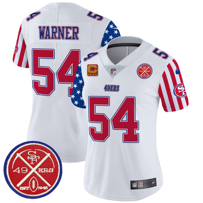 49ers American Style Vapor Limited Jersey - All Stitched