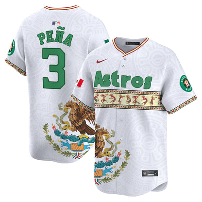 Astros Mexico Aztec Vapor Premier Limited Jersey V2 - Printed